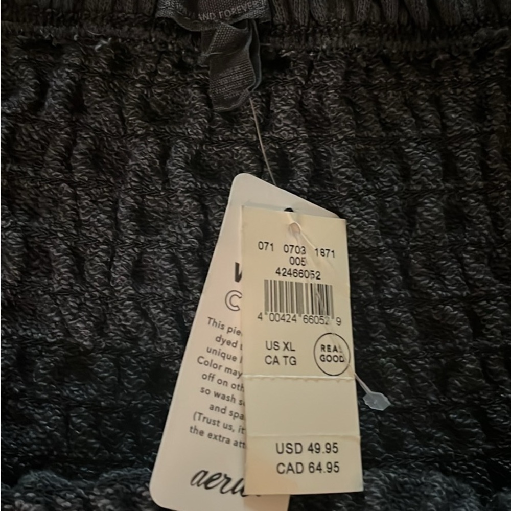 Aerie distressed Black Skirt - sz xl - Picture 4 of 4